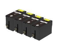 4 Negro Cartuchos de tinta para Epson T3471 (34XL) non-OEM/Compatible