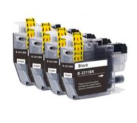 4 Nero Cartucce di inchiostro per Brother MFC-J497DW MFC-J890DW MFC-J895DW