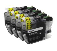 4 Nero Cartucce di inchiostro per Brother MFC-J5930DW, MFC-J6530DW, MFC-J6930DW