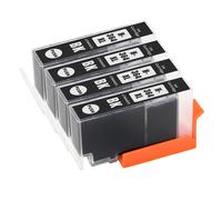 4 Nero Cartucce d'inchiostro per HP Photosmart Fax C309a C309c C410b C310a