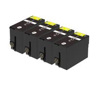 4 Nero XL Cartucce d'inchiostro per Epson Workforce WF-7015 WF-7525 WF-3520DWF