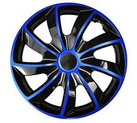 4× NRM Radkappen QUAD 14″ blau