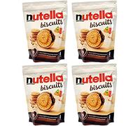 4 NUTELLA BISCUITS DA 304 GR - UN CUORE GRANDE IL BISCOTTO COL CUORE DI NUTELLA