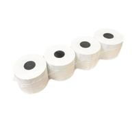 4 o 12 Rotoli Termici Adesivi mm 57 x 40 metri Omologati per Bilancia BPA Free rotoli adesivi per bilancie (4 Rotoli)