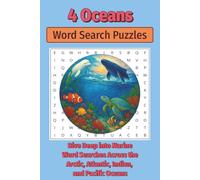 4 OCeans - Undersea Word Quest: Dive Deep into Marine Word Searches Across the Arctic, Atlantic, Indian, and Pacific Oceans