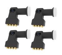 4 Octo LNB Sat incl. protezione dalle intemperie digitale 4K 8 partecipanti 0...