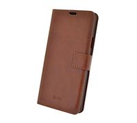 4-OK Book Wallet-Custodia per Samsung Galaxy Note 4, colore: marrone