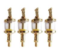 4 oliatori a goccia BSP, filettatura G1/4, 400 ml, olio a goccia a vista, sostituzione della tazza dell'olio con valvola ad ago, per apparecchiature industriali