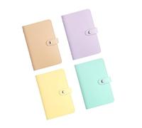 4 organizer compatti per denaro, con superfici e divisori multipli, buste raccoglitore, blocco note per risparmiare denaro, Colore chiaro 2
