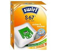 4 Original Swirl S67 Sacchetti per aspirapolvere per Bosch BBZ 52 AFG