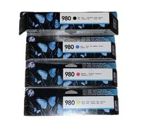 4 Originale Inchiostro HP Officejet Impresa X555dn X555xh X585f / N.980