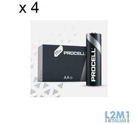 20 Batterie Duracell Procell Stilo AA LR6 1.5V Pile Alcaline Industrial