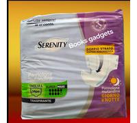 SERENITY 10 Pannoloni Mutandina Traspirante Extra Misura L