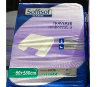 4 Pacchi (60 Traverse) Soffisof Classic Super Traversa Rimboccabile 80x180cm