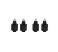 4 Pacchi Ottico 3,5 mm Femmina Jack Spina A Digitale Toslink M Audio Adattatore
