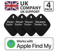 4 Pacco Oscanna AirTag Tracker - Apple Trova La Mia Rete, IP67 Impermeabile
