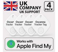 4 Pacco Oscanna AirTag Tracker - Apple Trova La Mia Rete, IP67 Impermeabile