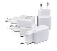 4-Pack 15W USB C Caricabatterie, Caricatore Rapido Tipo C Alimentatore Del Telefono Cellulare Adattatore per Samsung Galaxy A54 A53 A34 A14 A13 5g M54 M53 M34 M33 M14 A70 A51 M51 S8 S9 S10 S21 Plus