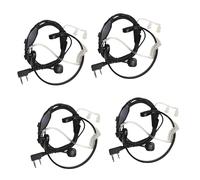 4-Pack Acustico Tubo Auricolare Microfono Cuffie per Baofeng BF-888/S BF-999/S