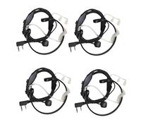 4-Pack Acustico Tubo Auricolare Microfono Cuffie per Baofeng BF-V6 BF-V7 UV-5R