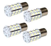 4-Pack BA15s Baionetta Base 30 LED SMD Caldo Bianco per #93-1156 Rv Luci