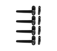 4-Pack Black Handle Lock for Door and Window Casement, Suitable for Various Door and Window Types