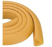 4-Pack Corner Guards Edge Protectors, 6.5 Ft/2m L Shape for Furniture Wood Color