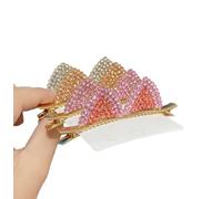 4 pack di cristallo pinzette per capelli con orecchie di gatto-strass impreziosite da donna, feste, cosplay, scintillanti per capelli di gatto