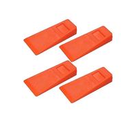 4 Pack Felling Dogs 5 Inch Orange Plastic Prefessional Tree Cutting Wedge