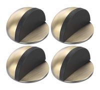4-Pack Fermaporta a Pavimento, 1\" Mezza Cupola per Fermaporta [Bronzo Verde]