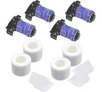 4-Pack Filtro Set per Shark IONFlex DuoClean IF200 IF250 IC205 Series