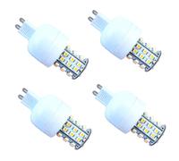 4-Pack G9 36-SMD 3528 Lampadina Luce LED Bianco Caldo 3W Risparmio Energetico