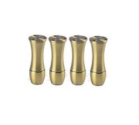 4 Pack Gambe per mobili in lega di alluminio Piedini per divani regolabili Gambe del tavolo per letto in metallo Gambe del tavolo Altezza regolabile 0 8 mm per tavolino da caffè Panca da let