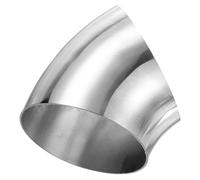 4-Pack Gomito Curva 45° OD 3 Pollici per Mandrino, Spessore 1.5 mm Altezza 81 mm