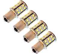 4-Pack HQRP BA15s 30-SMD LED Lampadina Per 1141 1156 Hurricane 31J Four Winds RV