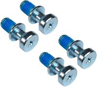 4-Pack HQRP DA61-03734A Maniglia Fissatore per Samsung Frigo Porta Supporto