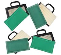 4-Pack HQRP Filtro Aria Kit per John Deere Prato Trattori GY20575 GY21056