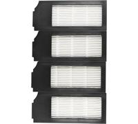 4-Pack HQRP Filtro Per Ecovacs Deebot X1 Omni X1e Omni X1 Plus X1 Turbo Vuoto