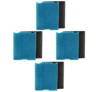 4-Pack HQRP Grezzo & Piatto Scatola Filtro Pad per Tetra Stagno Fontana Kit