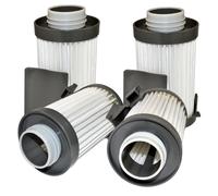 4-Pack HQRP H12 Filtro per Eureka Optima Pet Lover Oh 430 Series Aspirapolveri