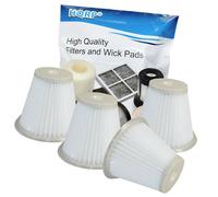 4-Pack HQRP Lavabile E Riutilizzabile Filtro Per Black&decker VF100H VF100