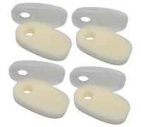 4-Pack HQRP Schiuma & Feltro Kit Filtro Per Shark Razzo Deluxepro HV323 HV324