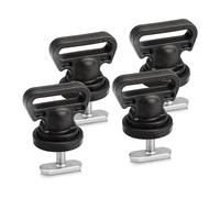 4 Pack Kayak Track Mount Tie Downs for Accessories Securing Canoe Boat