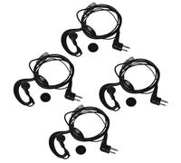 4-Pack Mani Gratis Cuffie Con Ptt Mic per Motorola LTS2000 Mag One BPR-40 PR400