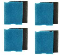 4-Pack Piatto Scatola Pastiglie Filtro per Tetra 19015,SF1/26592 Grezzo & Fine