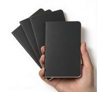 4 Pack Pocket Sketchbook, 3.5x5.5in Mini Blank Notebooks for Artists (4) | Design tascabile. Pagine bianche lisce. Copertina in cartoncino resistente