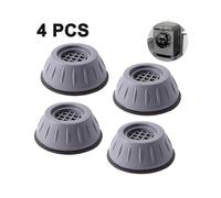 4 Pack Shock And Noise Cancelling Washing Machine Support, Noise Reducing Anti Slip Anti Vibration Rubber Washing Machine Feet Pads