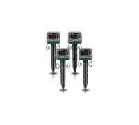 4 Pack Solar Ultrasonic Mole Repeller for Gardens and Outdoor Use jjm