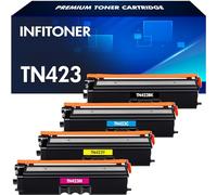 4 Pack TN-423BK TN423 TN-423 TN-423C TN-423Y TN-423M TN421 Cartuccia Toner di per Brother HL-L8260CDW HL-L8360CDW MFC-L8690CDW MFC-L8900CDW DCP-L8410CDW DCP-L8410CDN Nero Ciano Giallo Magenta