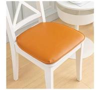 4 Pack Yellow Anti-Slip U-Shape Chair Cushions for Dining Room & Kitchen Comfortable Leather Seat Pads for Stools & Chairs Home Decor